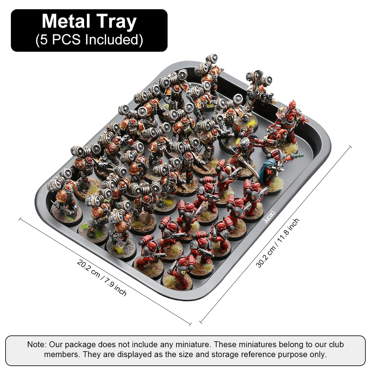 Jucoci Miniatures Storage Case Miniatures Transport Case (Medium Size)