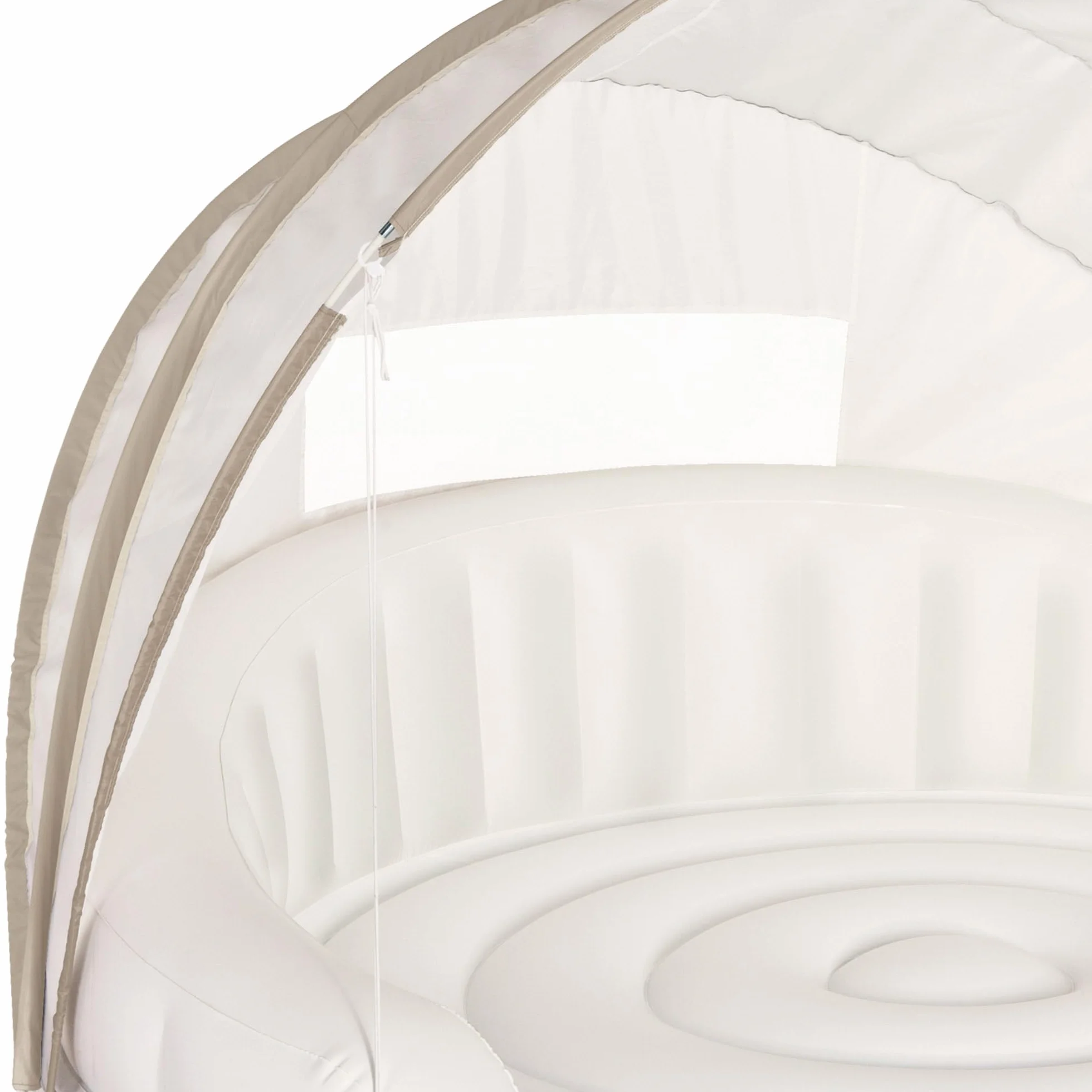 Intex 58292EU Aufblasbare Lounge Liegeinsel Canopy Island 78 x 59 Zoll