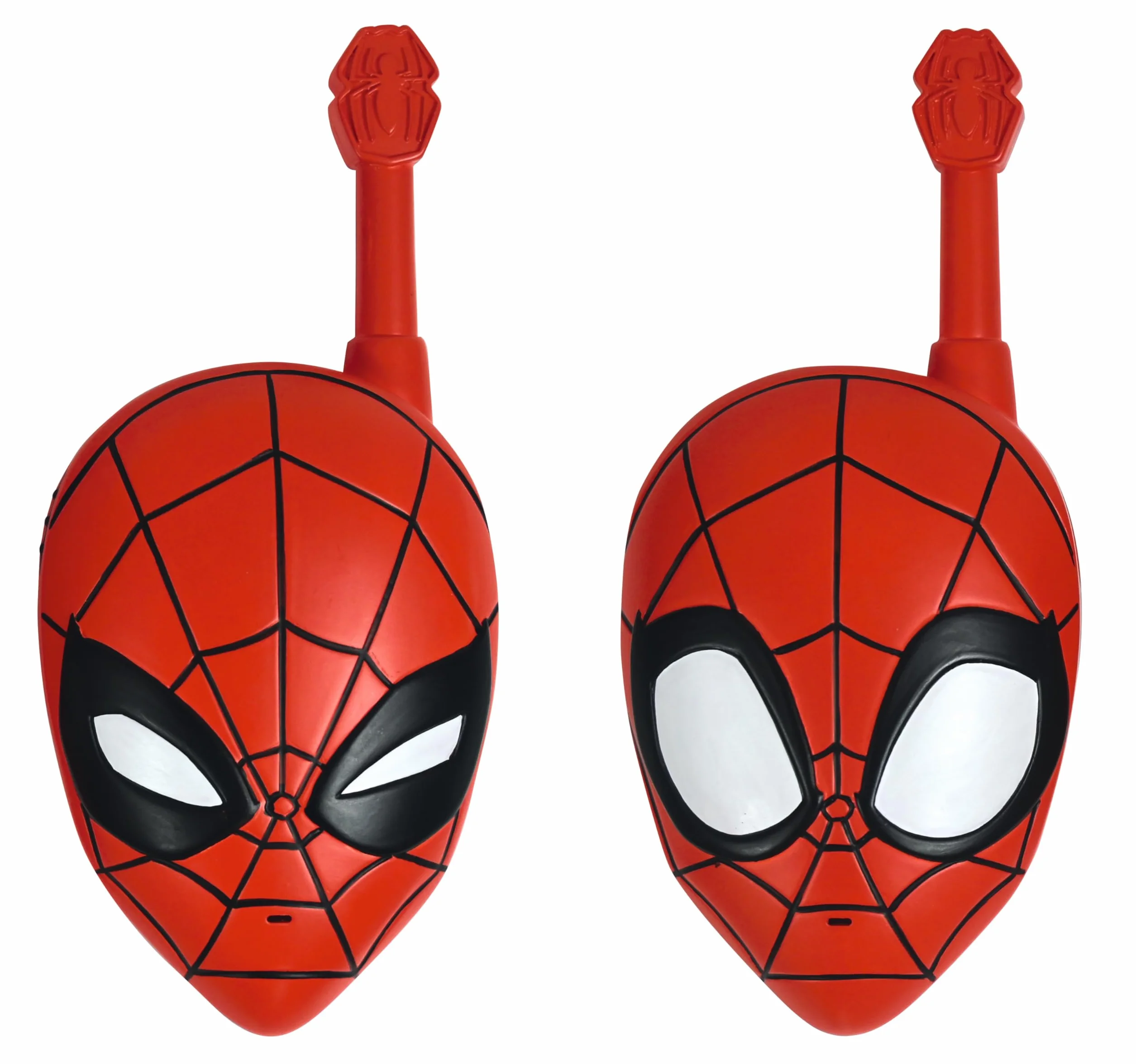 Lexibook, Spider-Man, Spider-Man 3D walkie-talkies, Portata 500m, 2 canali di Comunicazione, Clip per Cintura, Rosso, TW18SP