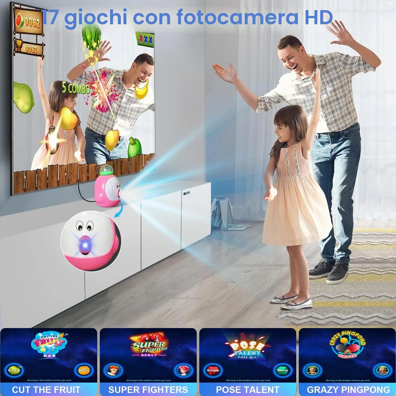 YRPRSODF Electronic Single Dance Pad,Tappetino elettronico Musicale con 100+ Giochi,200+ Canzoni,2 Controller a sensore, modalità MTV e Cartoon per Bambini di 3+ Anni