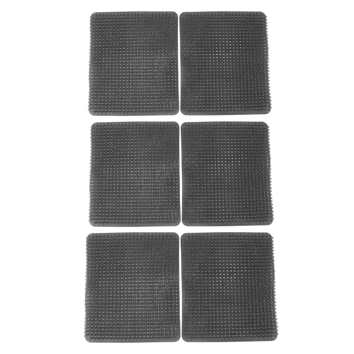 Cuscinetti per Nido per Galline Lavabili in PE 6 Pezzi 35x30 Cm per Pollaio