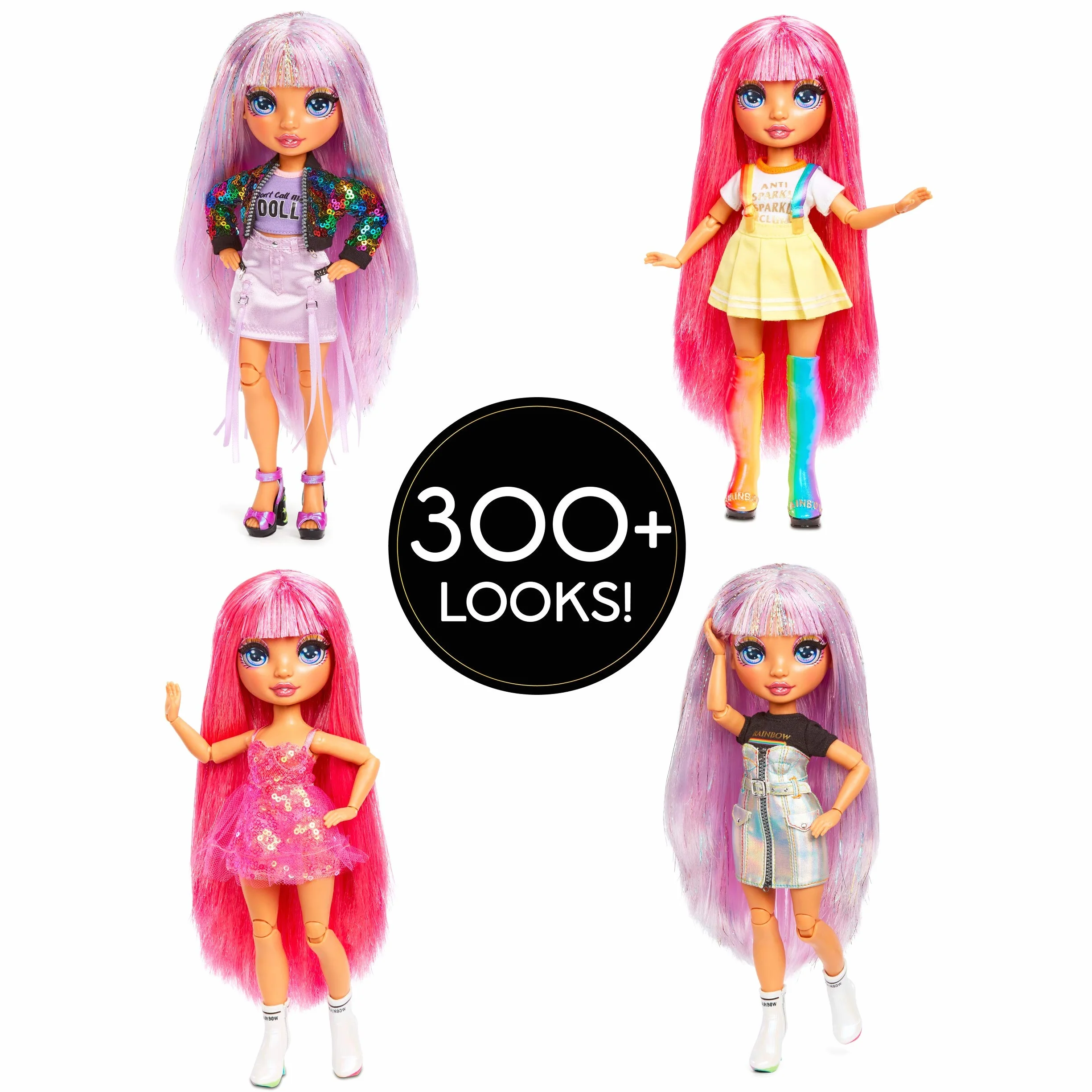 Rainbow High Fashion Studio - Bambole con Vestiti, Accessori & 2 Fantastiche Parrucche - Crea più di 300 Look