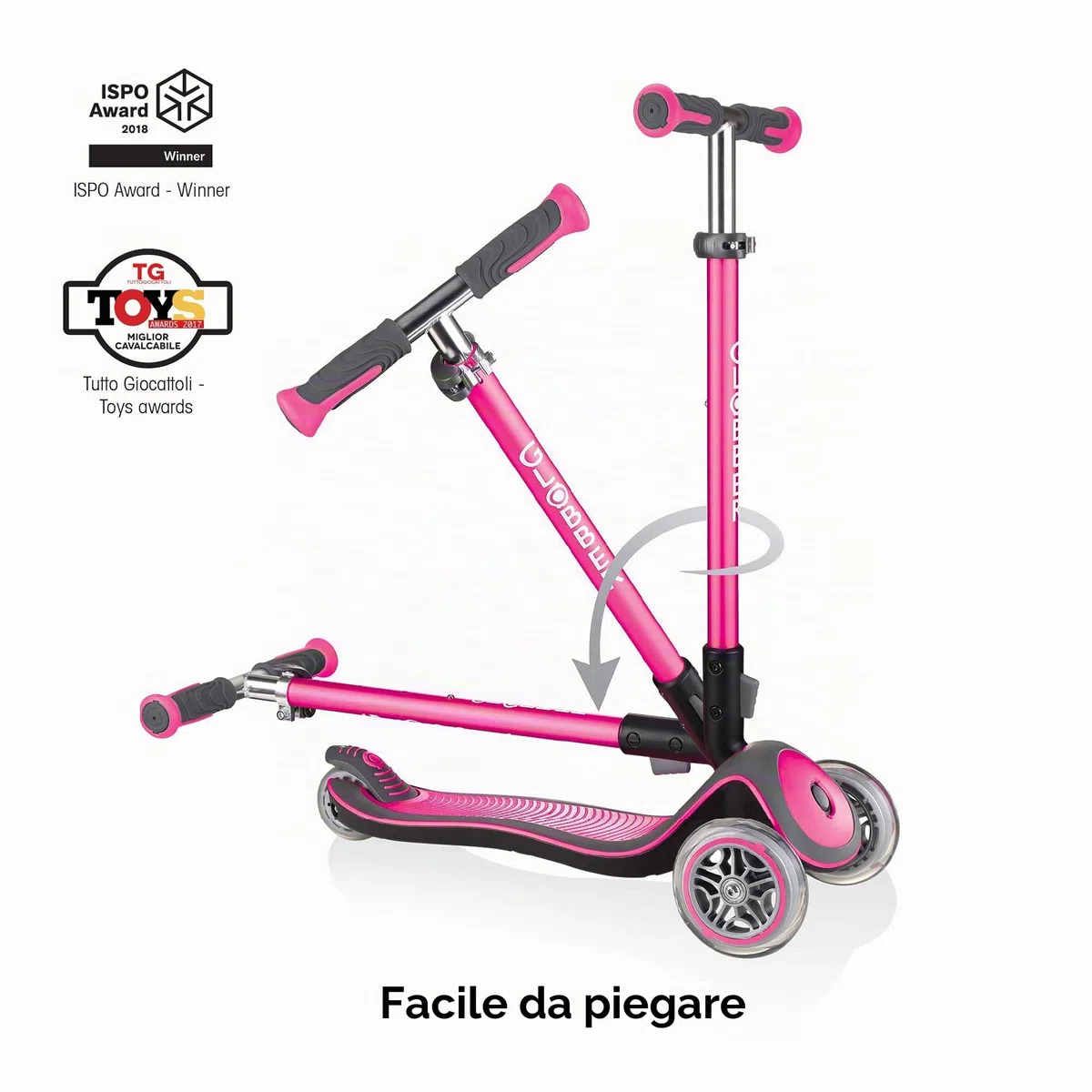 Globber Elite Deluxe with Lights