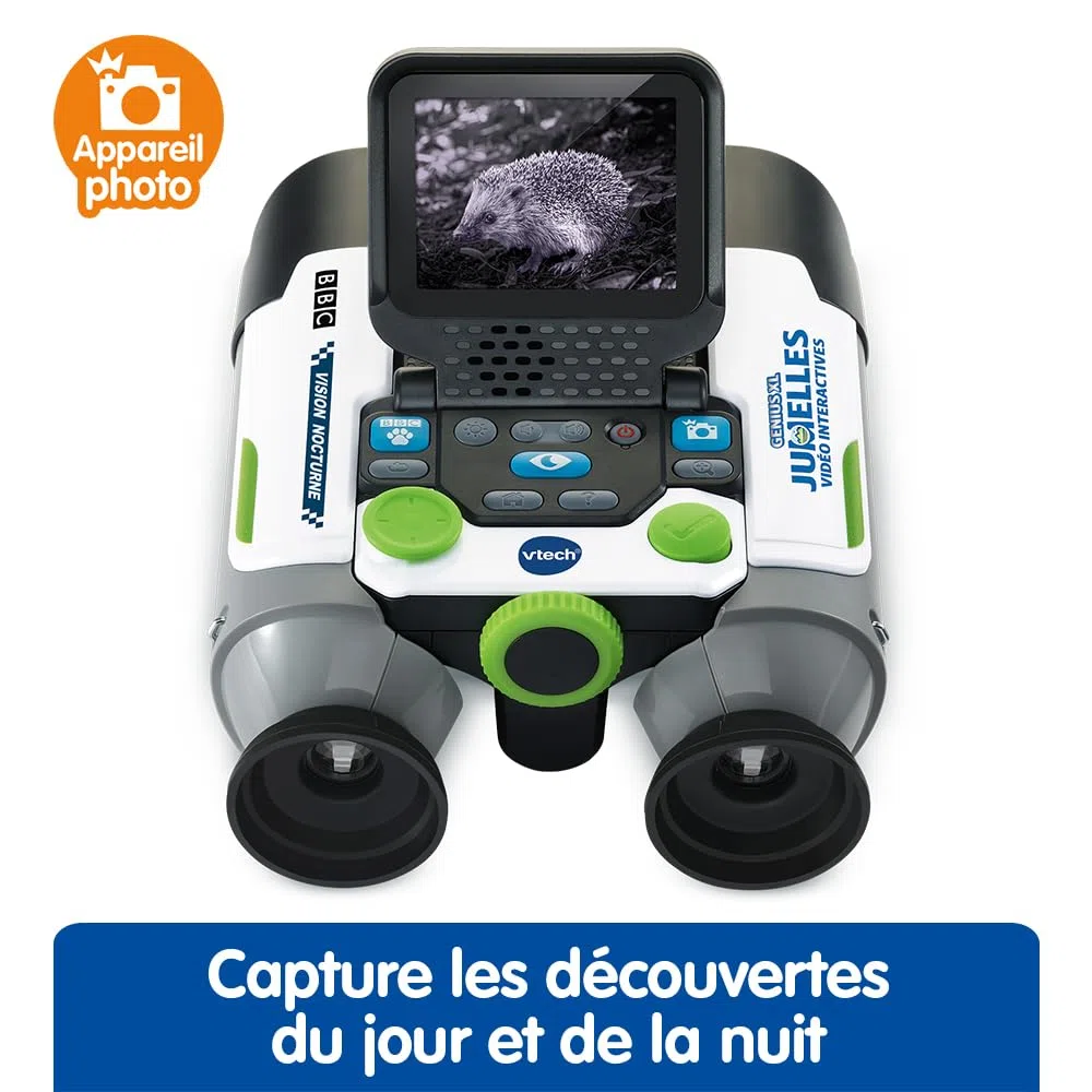 VTech. Binocolo Bambino, 80-618675, Bianco e Verde, Standard