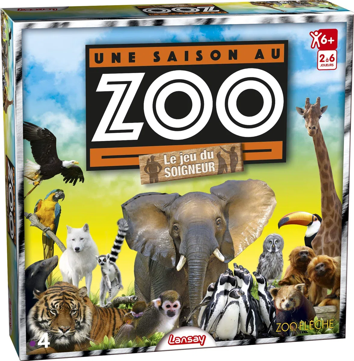 Lansay 75029 Gioco da Tavolo Trivia Bambini e Adulti