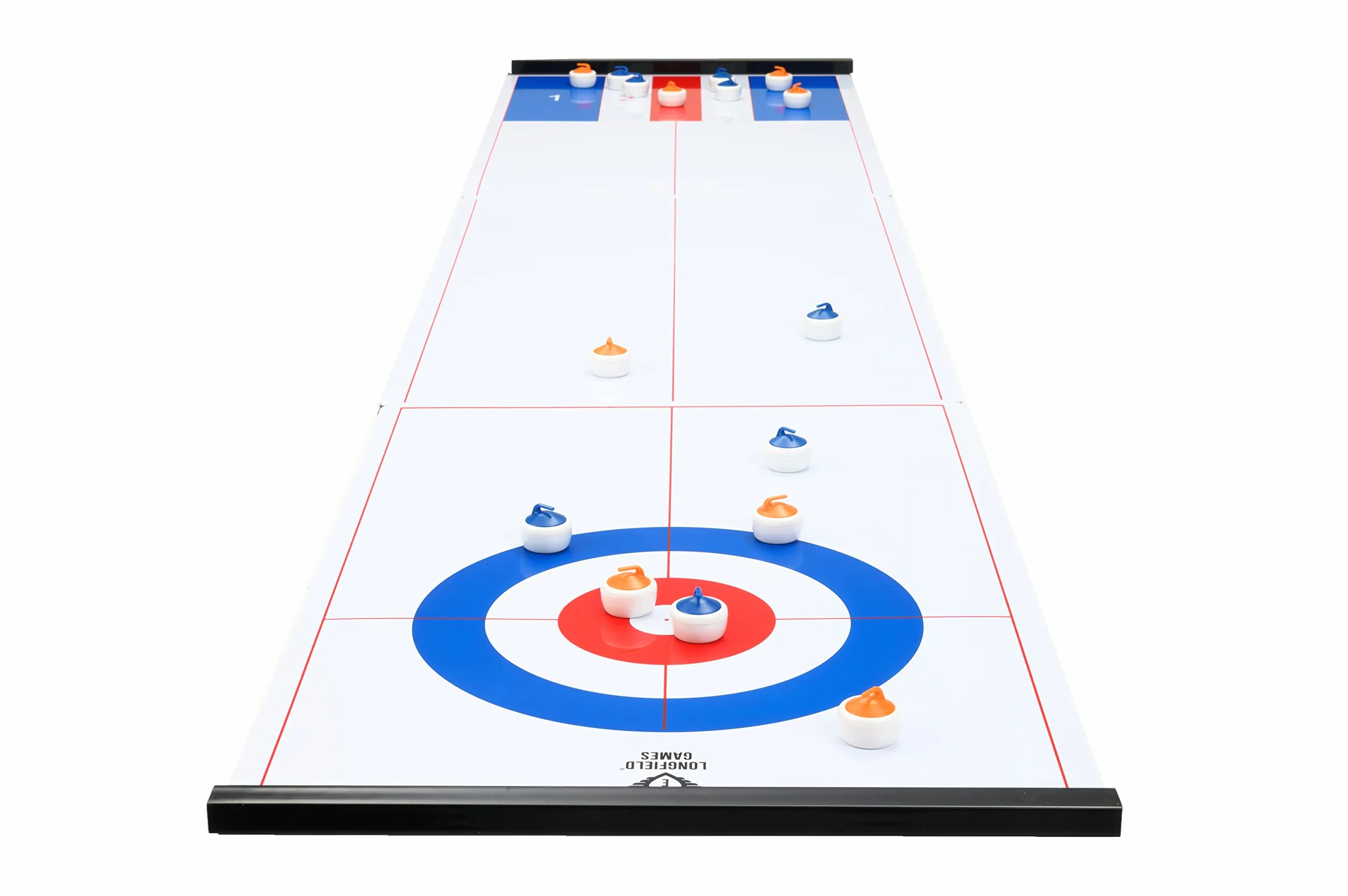 Engelhart - Gioco di curling compatto e palette reversibili - 340500