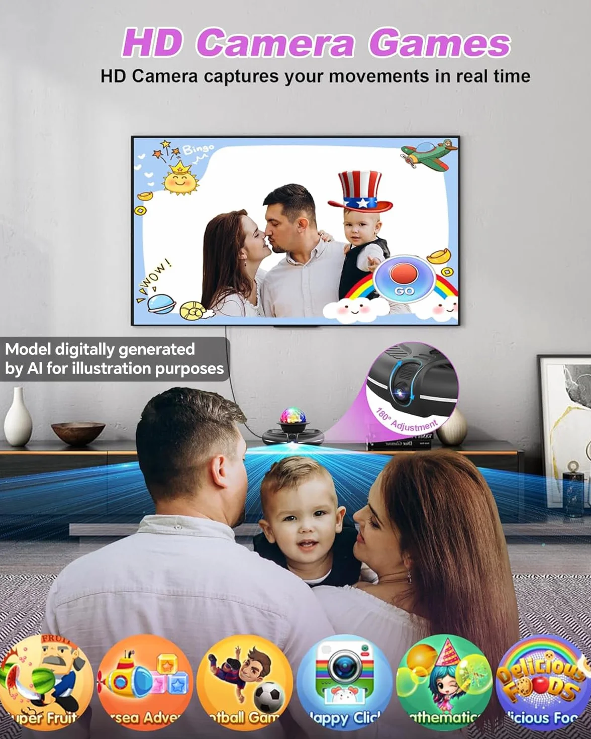 Tappetino da Ballo Singolo per TV, Elettronico con Controller Wireless, Antiscivolo per Bambini Adulti Regali per Ragazzi e Ragazze (Nero Rosso)