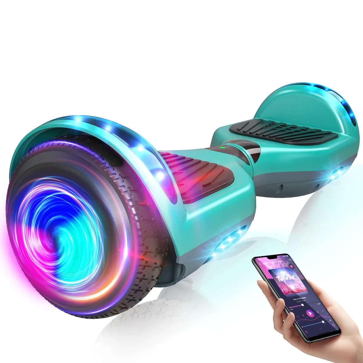 Hoverboard elettrico autobilanciato 6,5 pollici Bluetooth per bambini