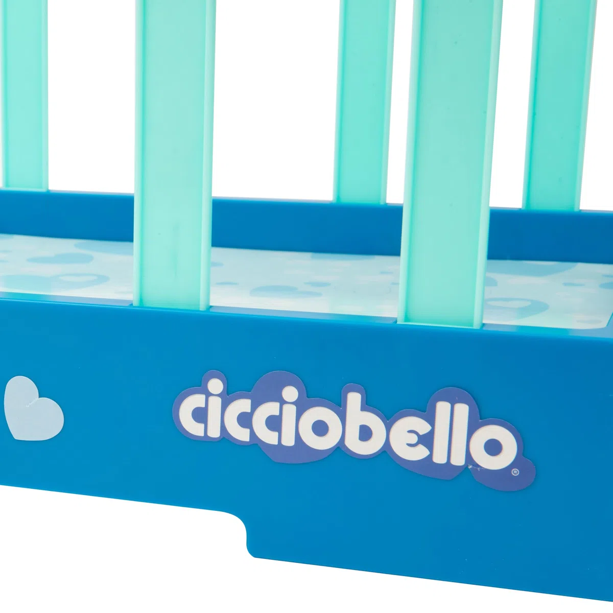 Cicciobello Lettino Originale - Lettino Per Bambola Con Spondina, Mobile Colorato, Dai 2 Anni