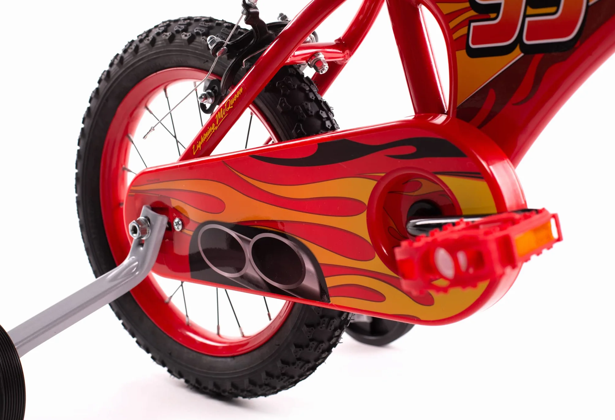 Huffy 14 Pollici, Bicicletta Disney Cars Luxury Unisex-Baby, Rosso