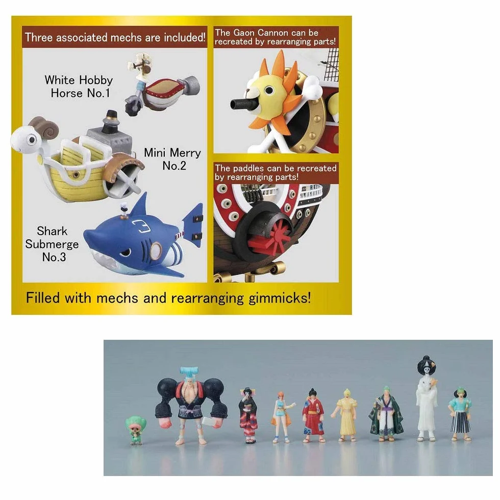 Bandai Hobby One Piece Thousand Sunny Ship Wano Country Ver. Plastic Model Kit