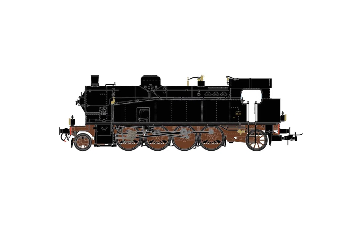 Rivarossi Hr2956S FS, Locomotiva A Vapore Gr. 940, Lucerne, Episodio III, con Decoder Sonoro Dcc Modello Railwayloco, Steam