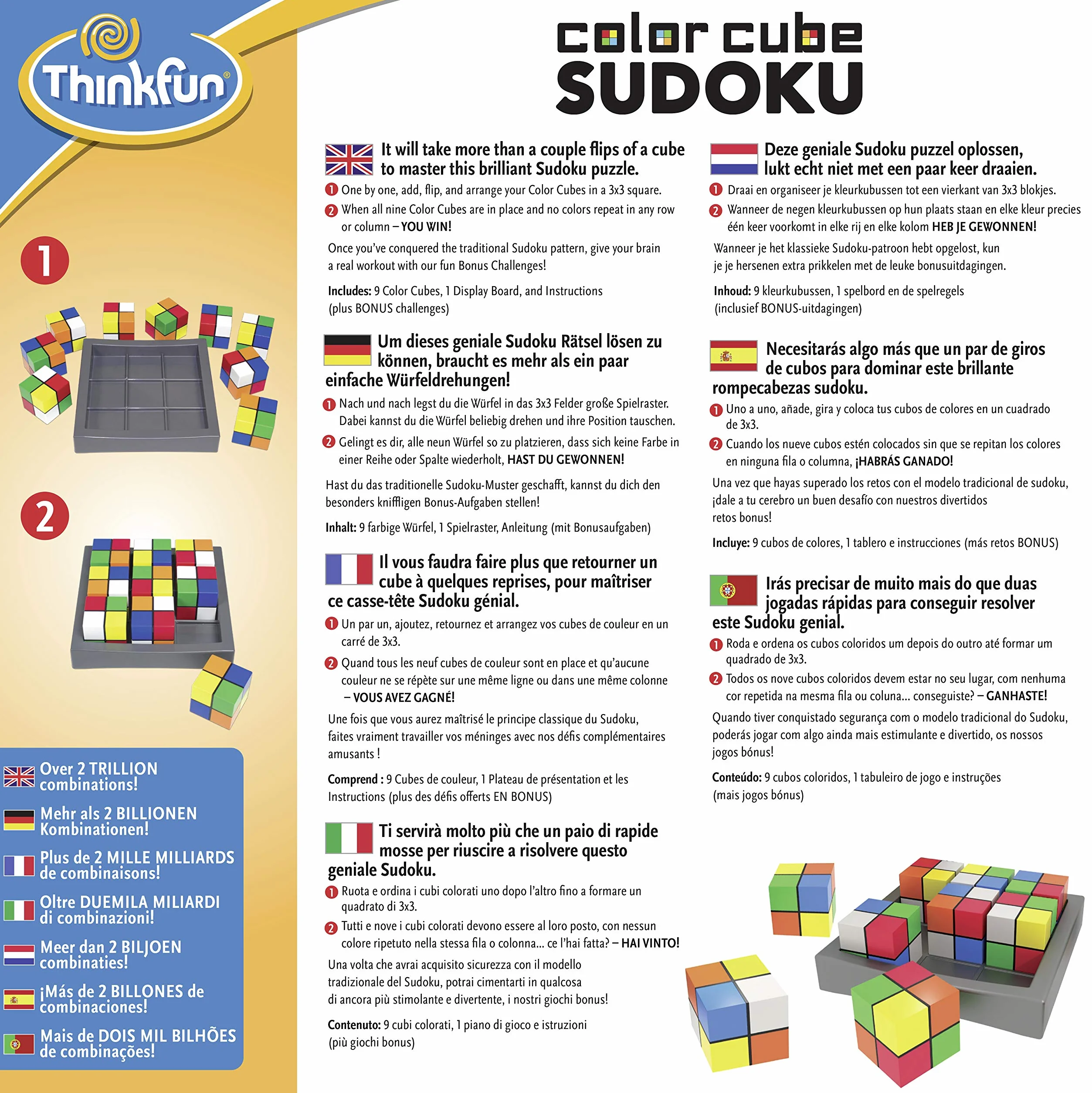 ThinkFun Rompicapo Multicolore 76342