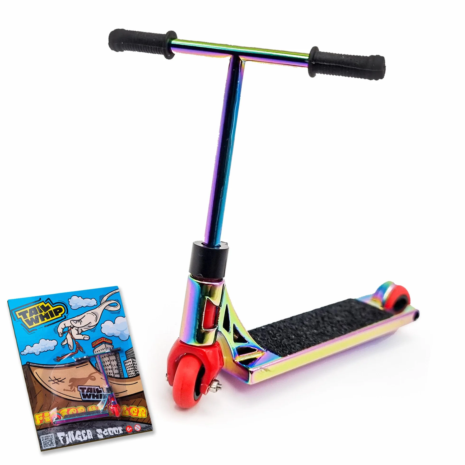 TAIL WHIP Finger Scooter Metallo Acrobazie Mini Monopattino Giocattolo