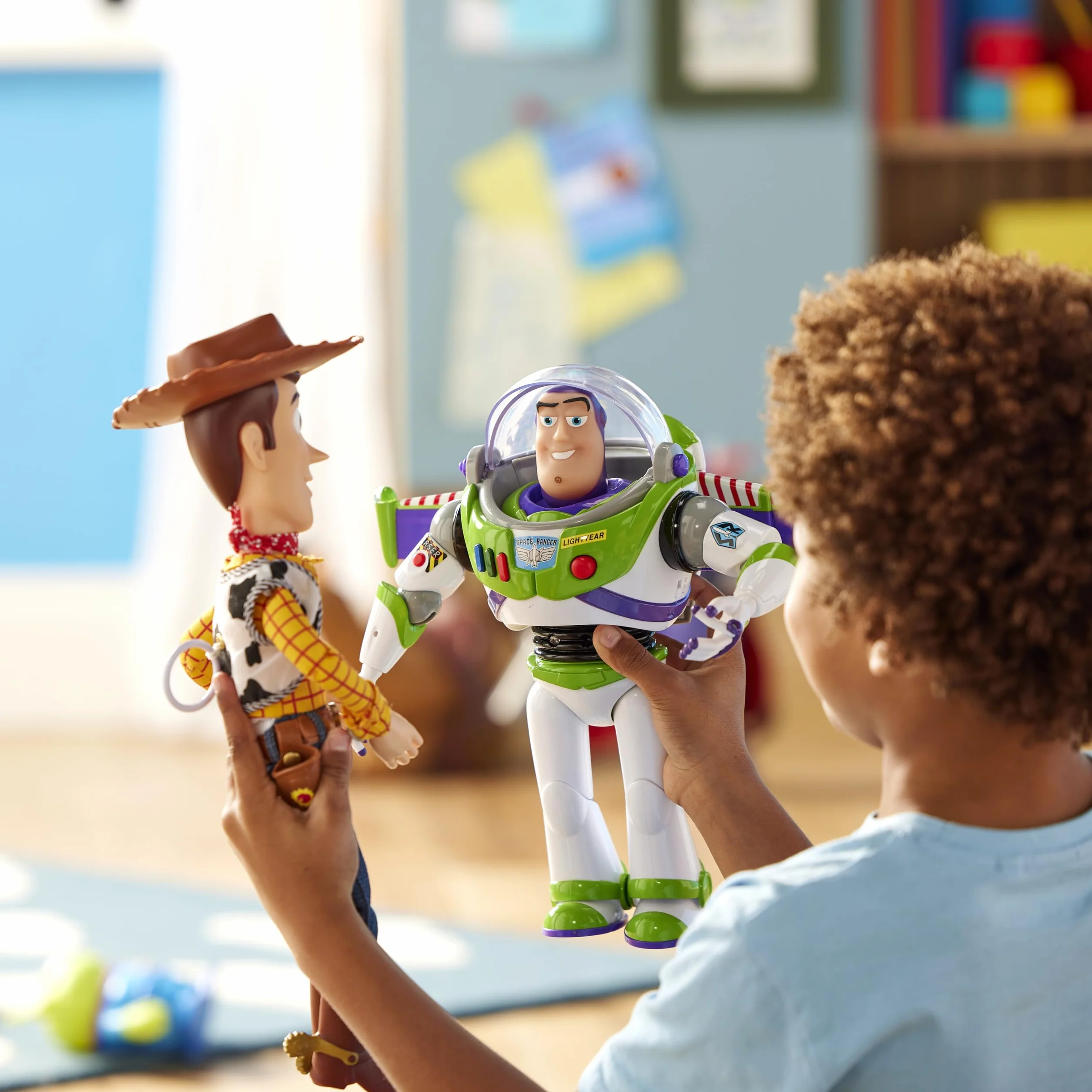Disney Store Buzz Lightyear Interattiva Parlante Action Figure 36 cm Toy Story 15 Frasi Inglese
