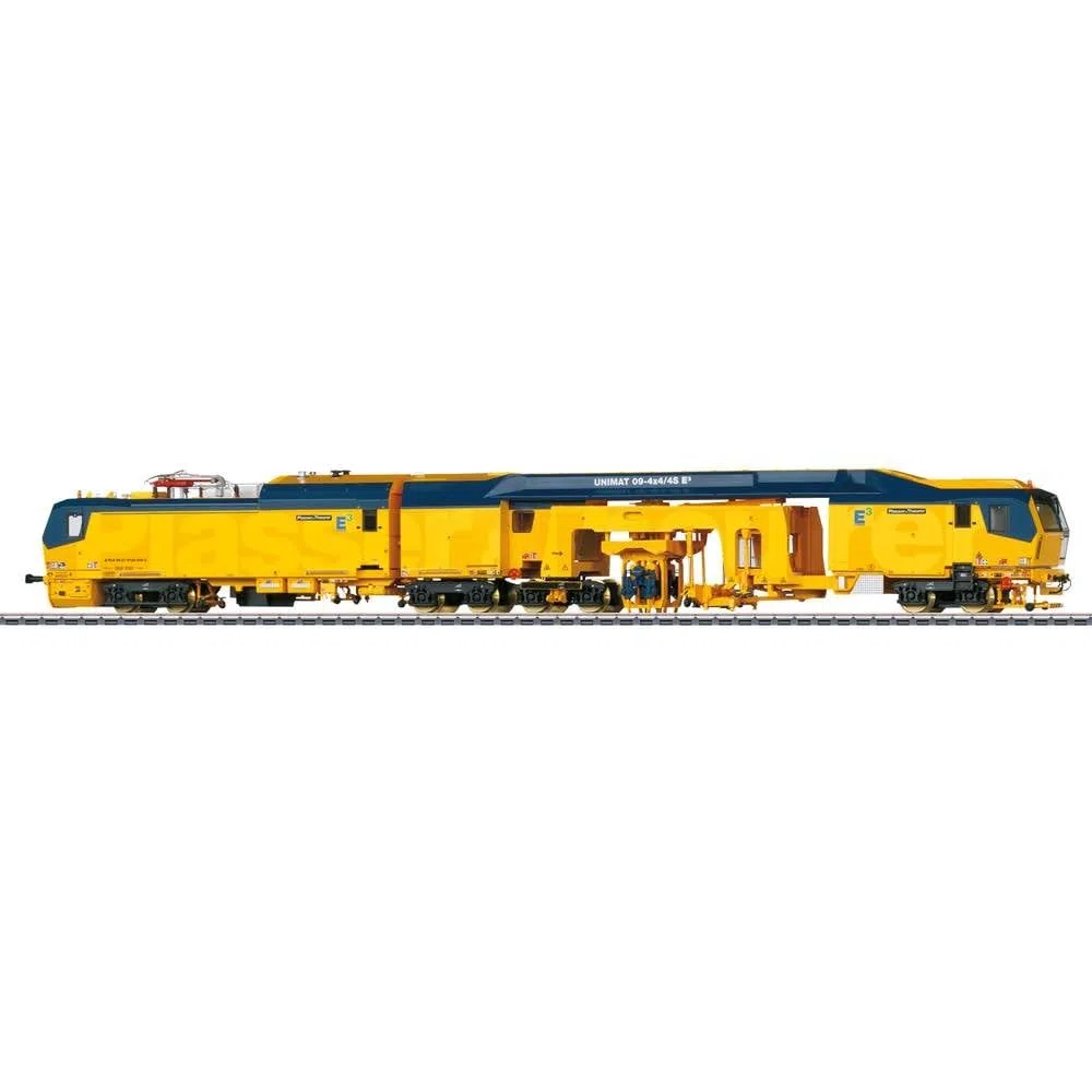 Märklin 39935 Unimat 09-4x4/4S E3 - Tappatrice per binari, colore: Giallo
