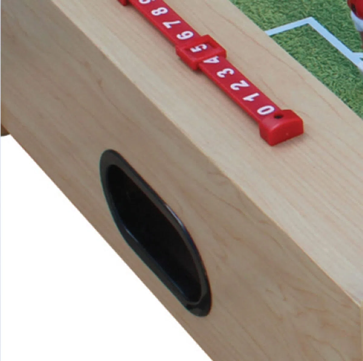 Garlando F-MINI 2 IN 1 Calciobalilla e hockey da tavolo in un solo prodotto; aste telescopiche comprese nella dotazione. Salvaspazio