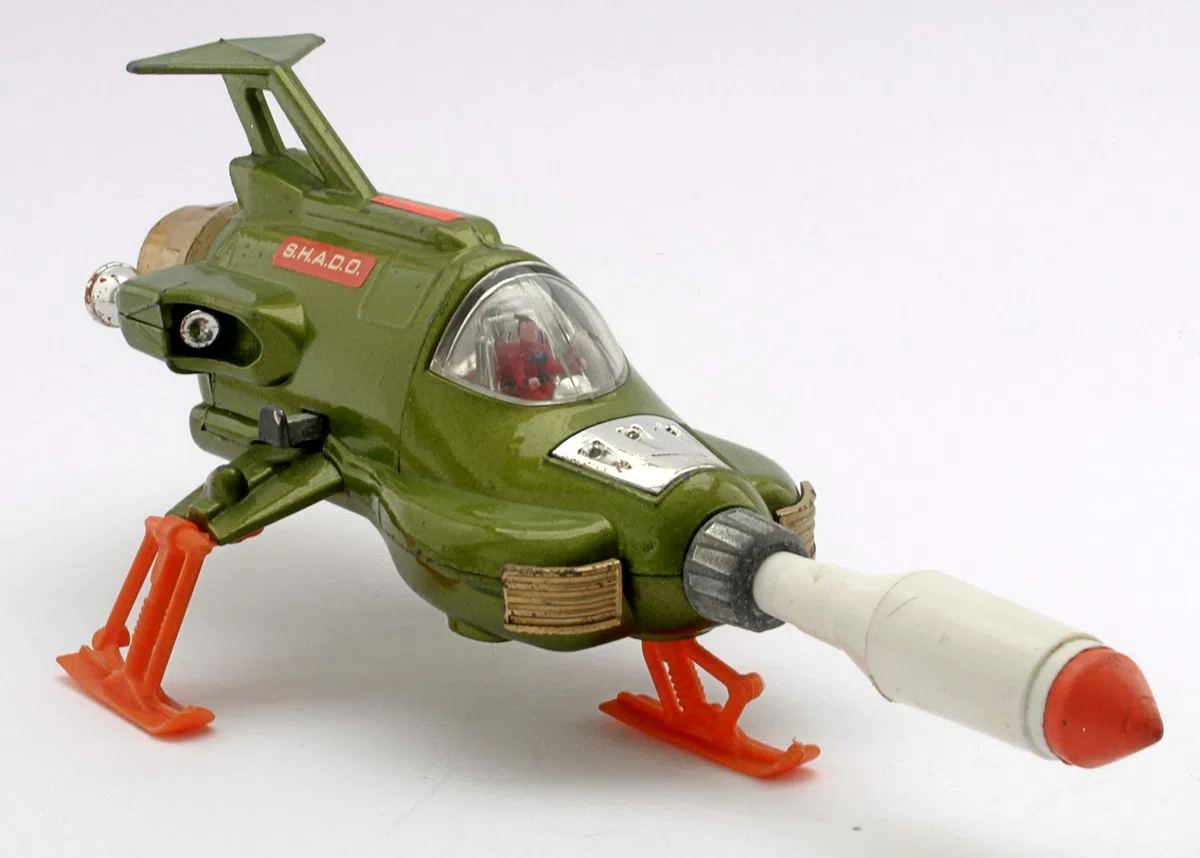 Sixteen 12 - UFO INTERCEPTOR 1971 Modello Die Cast Edizione SPECIALE RETRO Limitato Numerato - Multicolore - 15cm