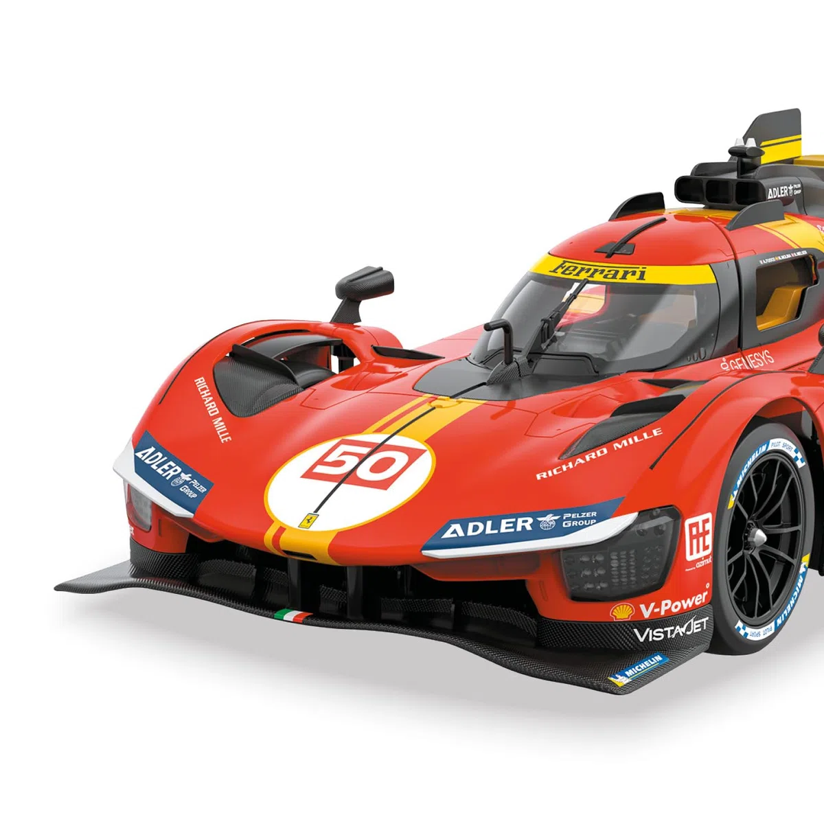Ferrari 499P Le Mans 1:14 Mondo Motors auto giocattolo rosso