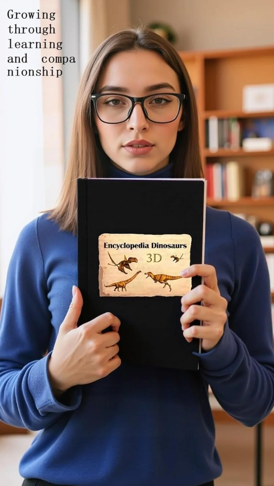 Générique Enciclopedia dei Dinosauri Preistorici 3D per Bambini – Libro Pop-up interattivo con Fatti Divertenti, Illustrazioni realistiche, Regalo educativo