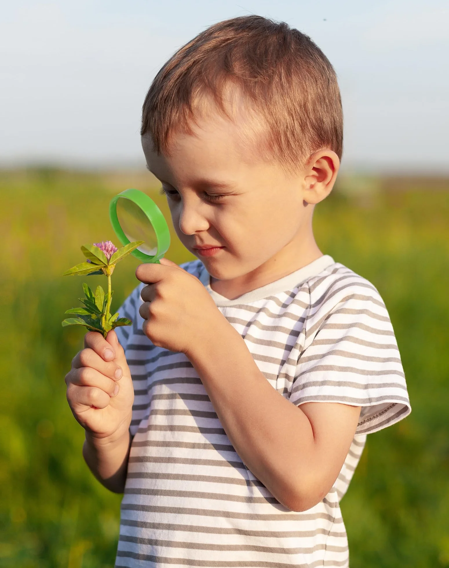ROBUD Set da giardinaggio per bambini, kit di attrezzi da giardino per bambini da 18 pezzi con grembiule, annaffiatoio, paletta, giocattoli educativi all'aperto per bambini e bambine dai 3 anni in su