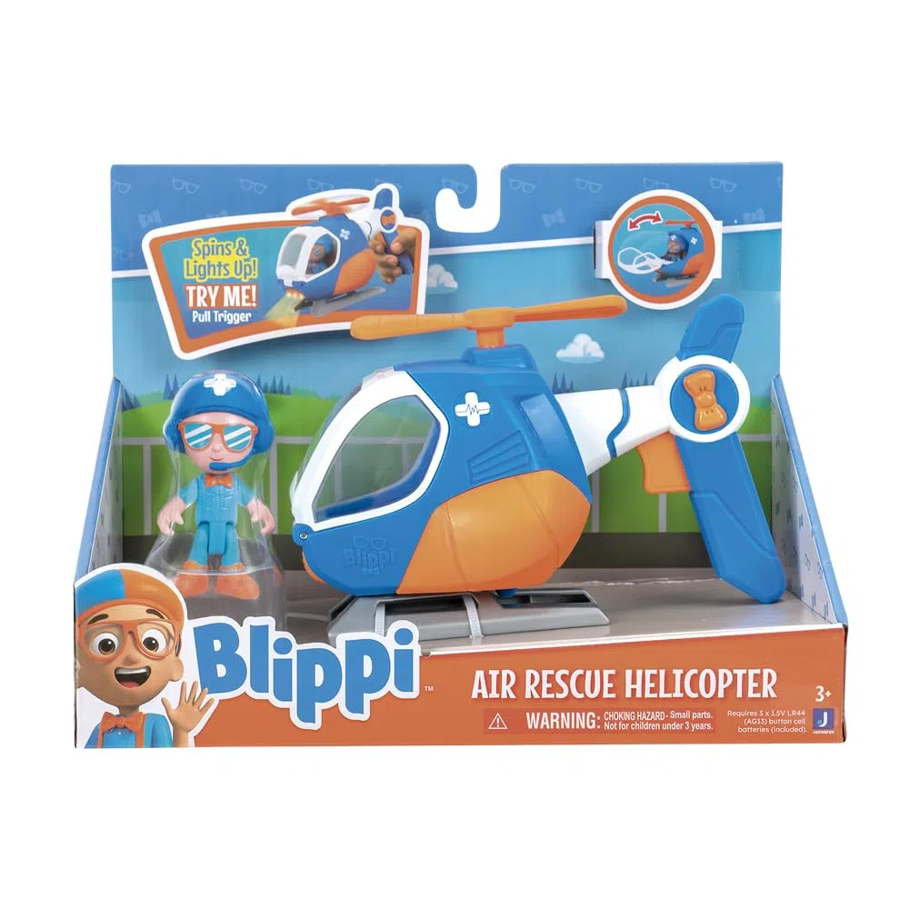 Blippi Elicottero di salvataggio