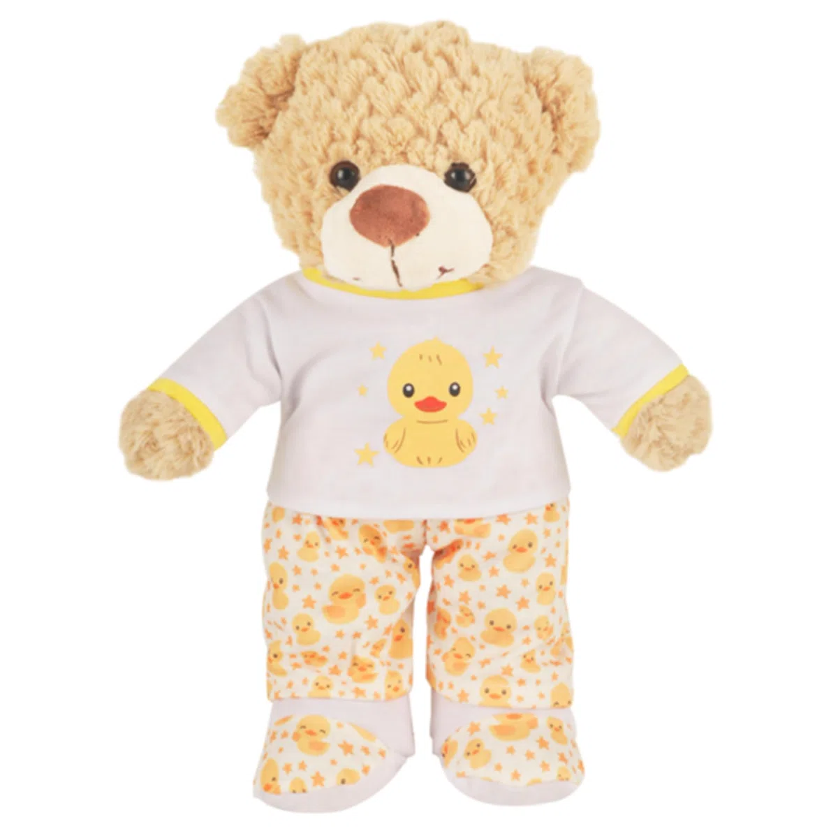 Pigiama e pantofole a forma di anatra, 40 cm, vestito da orsacchiotto