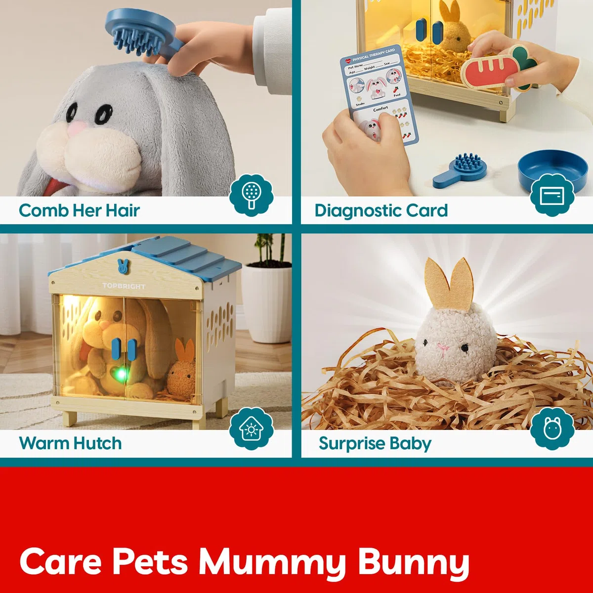 TOP BRIGHT Rabbit Electronic Toy