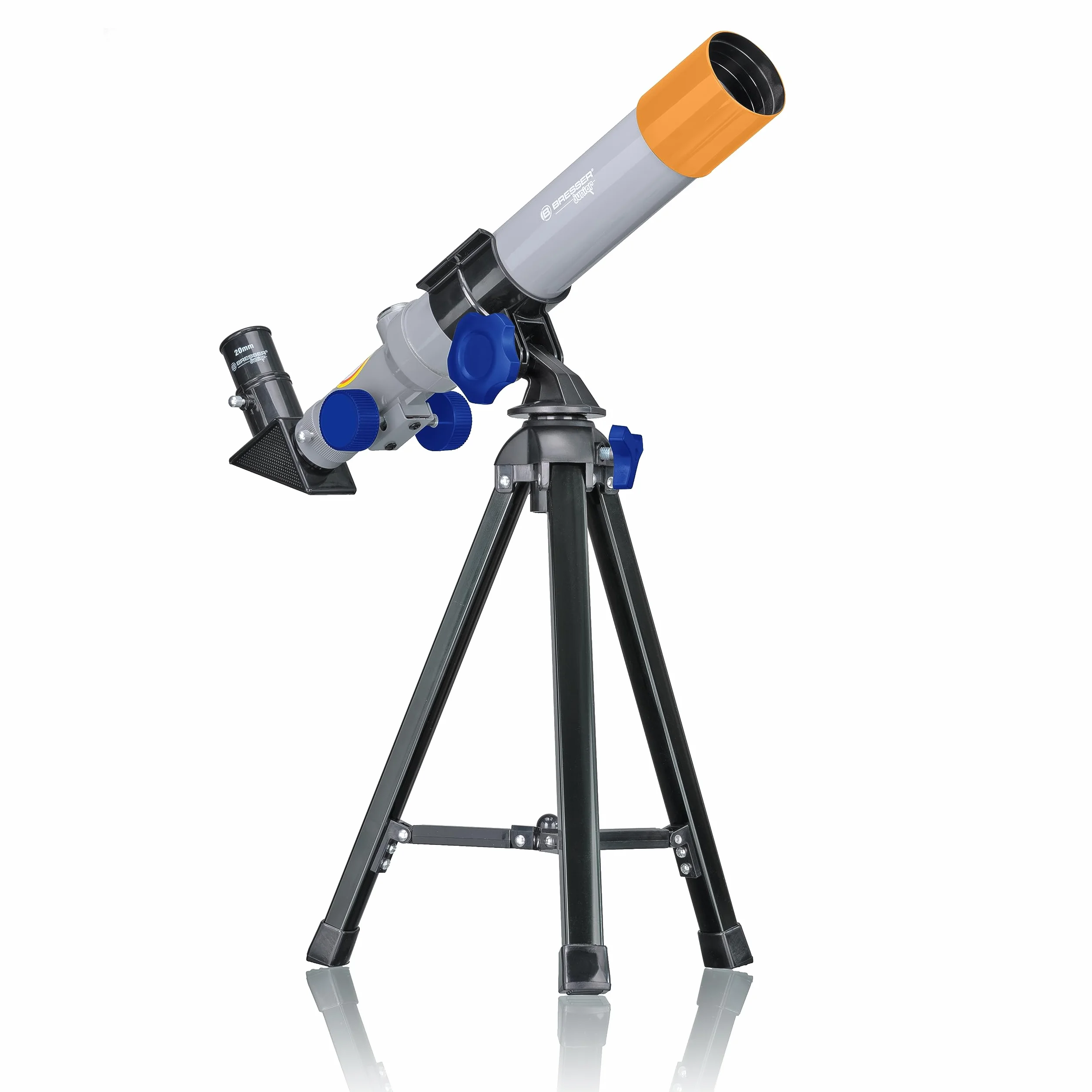 Bresser Junior - Set microscopio e telescopio con microscopio 40x 640x e telescopio 40/400 mm, per bambini a partire da 8 anni