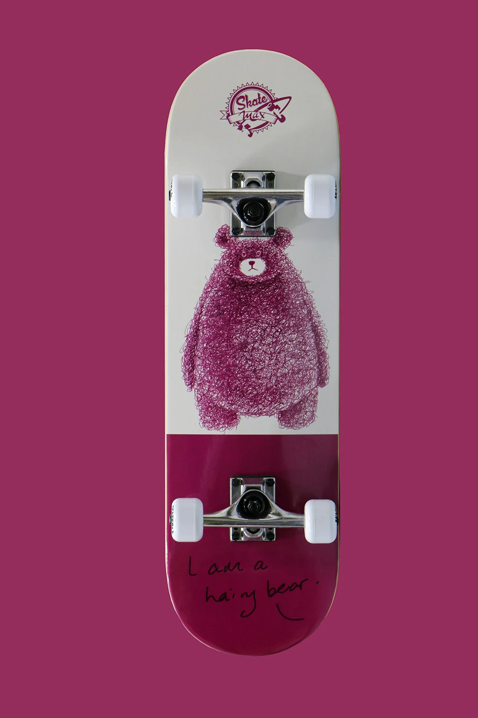 Skateboard Junior Tavola in Legno truck in alluminio