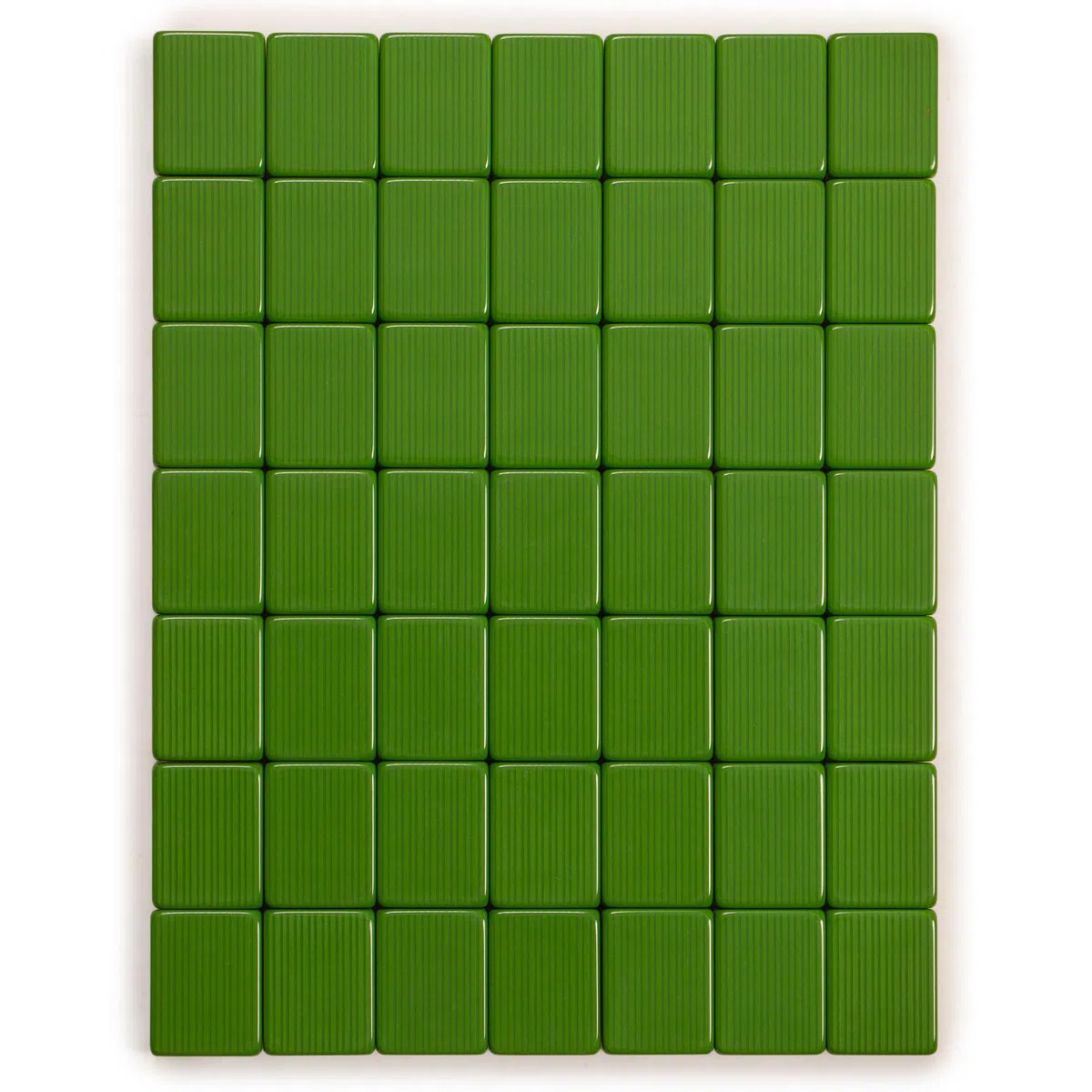 Yellow Mountain Imports Huntington Set di mahjong americano custodia morbida verde oliva 4 rack spingitori dadi monete punteggio
