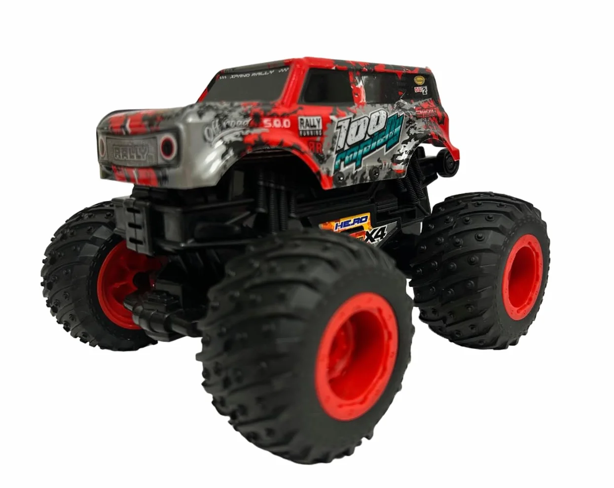 Generic Monster Truck Giocattolo 4x4 Luci Suoni Movimento Frizione Fuoristrada Ruote Gommate Grande per Bambini Unisex
