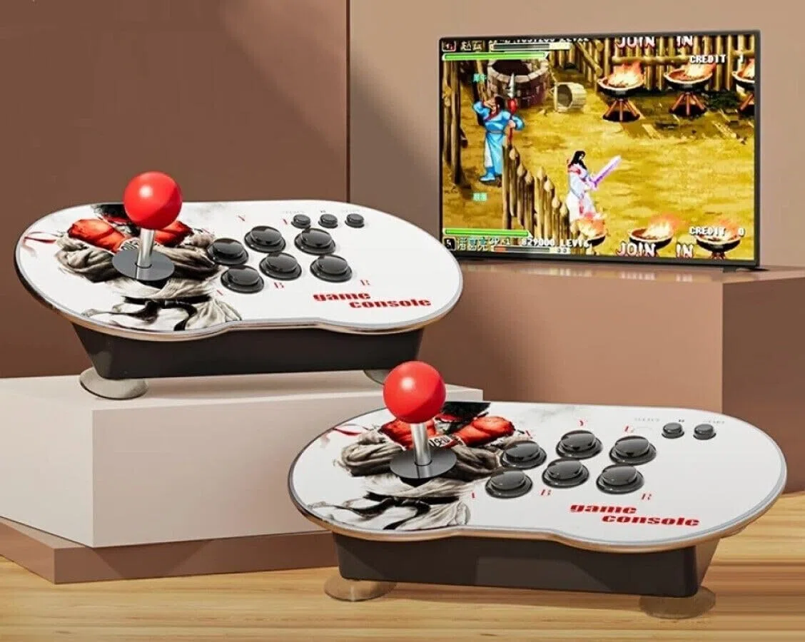 Console Retro game Videogiochi Retrò - 2 Giocatori - Joystick Inclusi - Oltre 10.000 Giochi - Stile Cabinato Arcade
