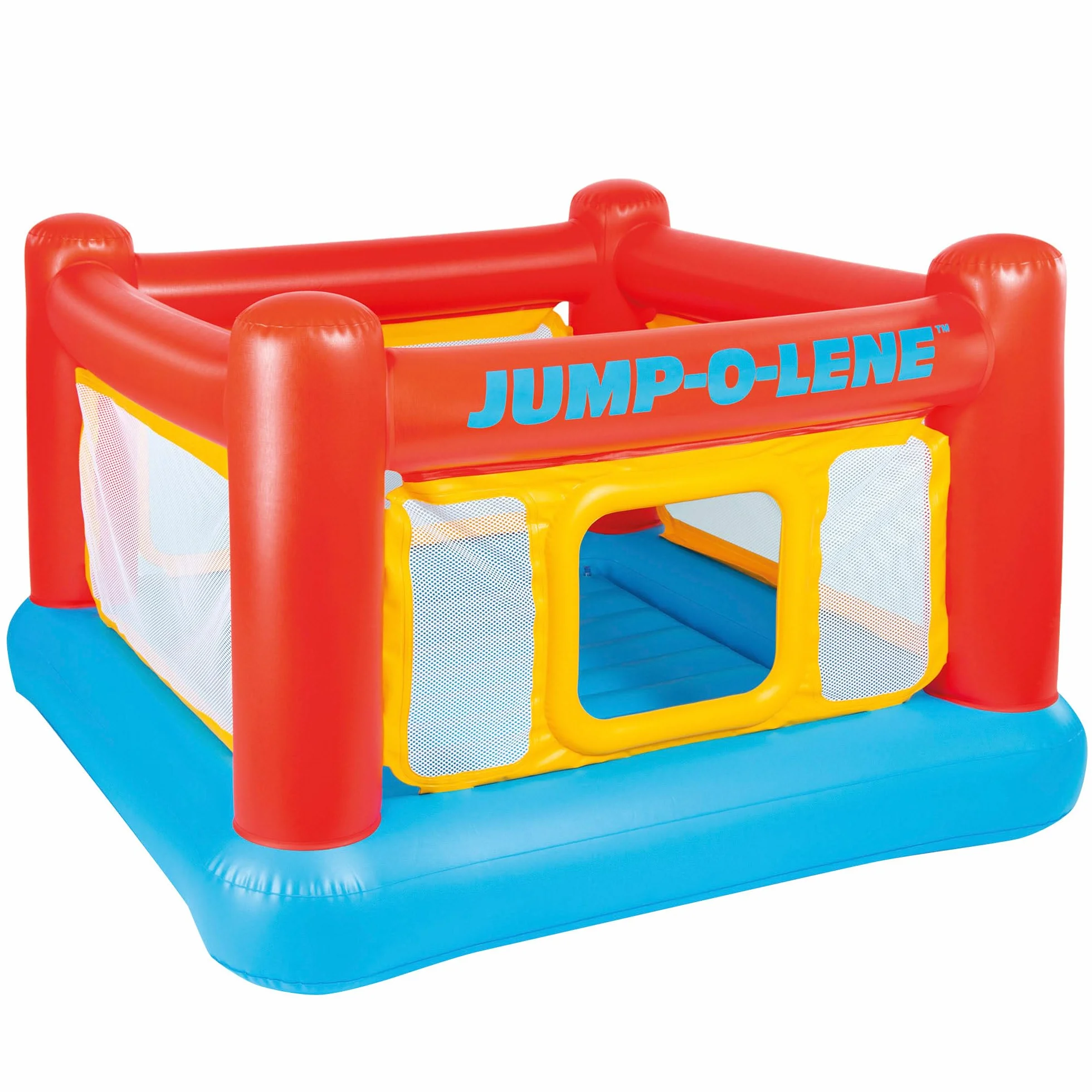 Intex 48260NP - Playhouse Jump-O-Lene, Vinile, Multicolore, 174x174x112 cm