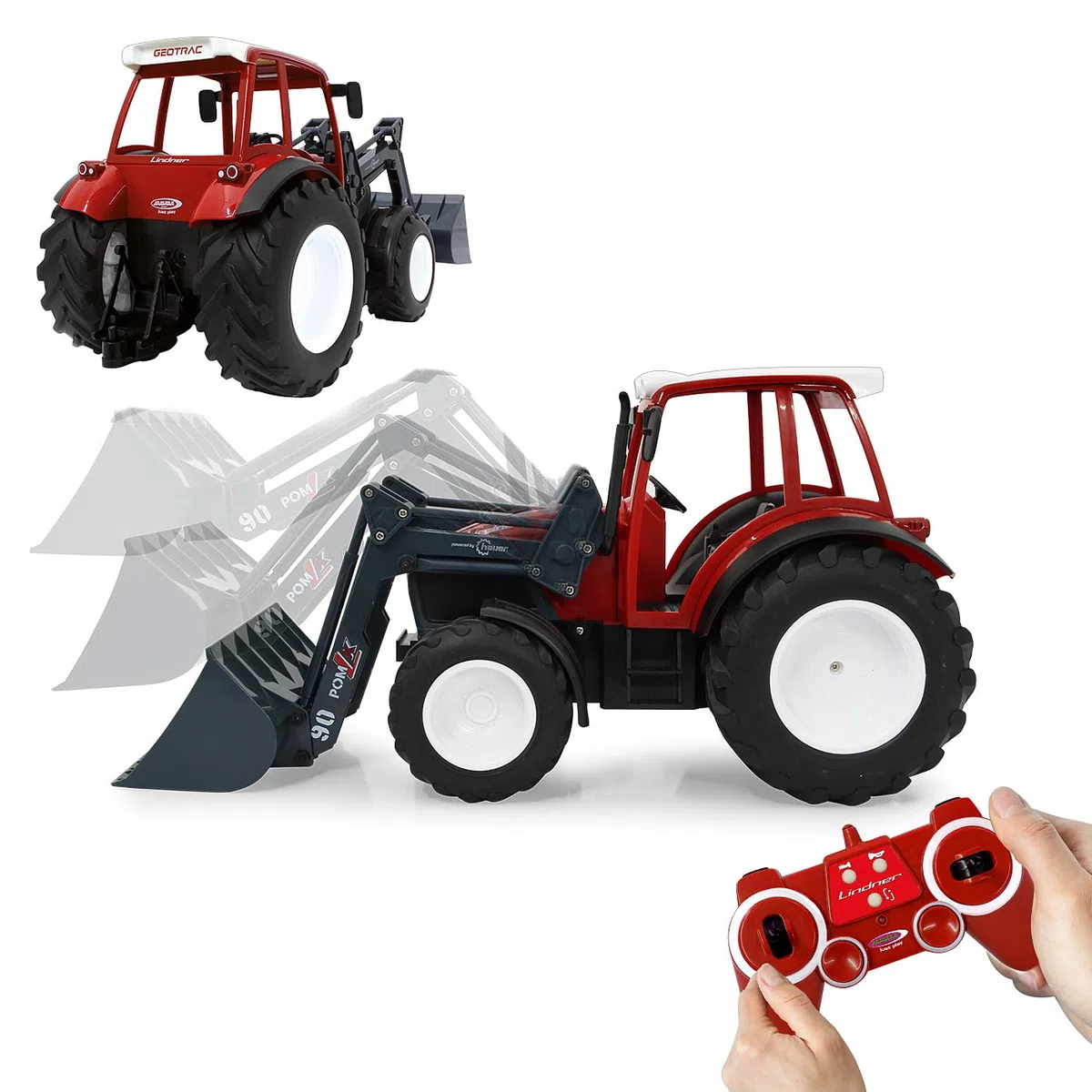 JAMARA LINDER GEOTRAC mit FRONTLADER 1:16 2,4GHZ 6+