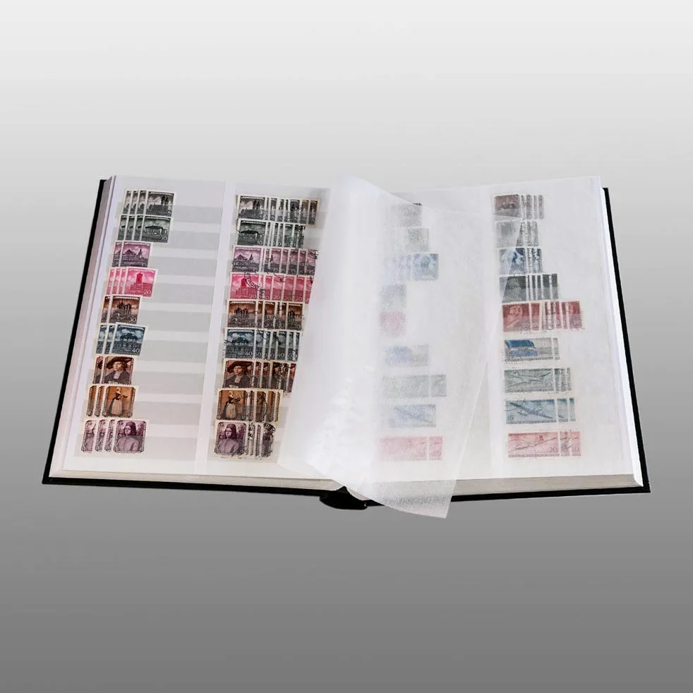 Prophila Leuchtturm classificatori 60 pagina bianco DIVIDIDA con cofanetto blu