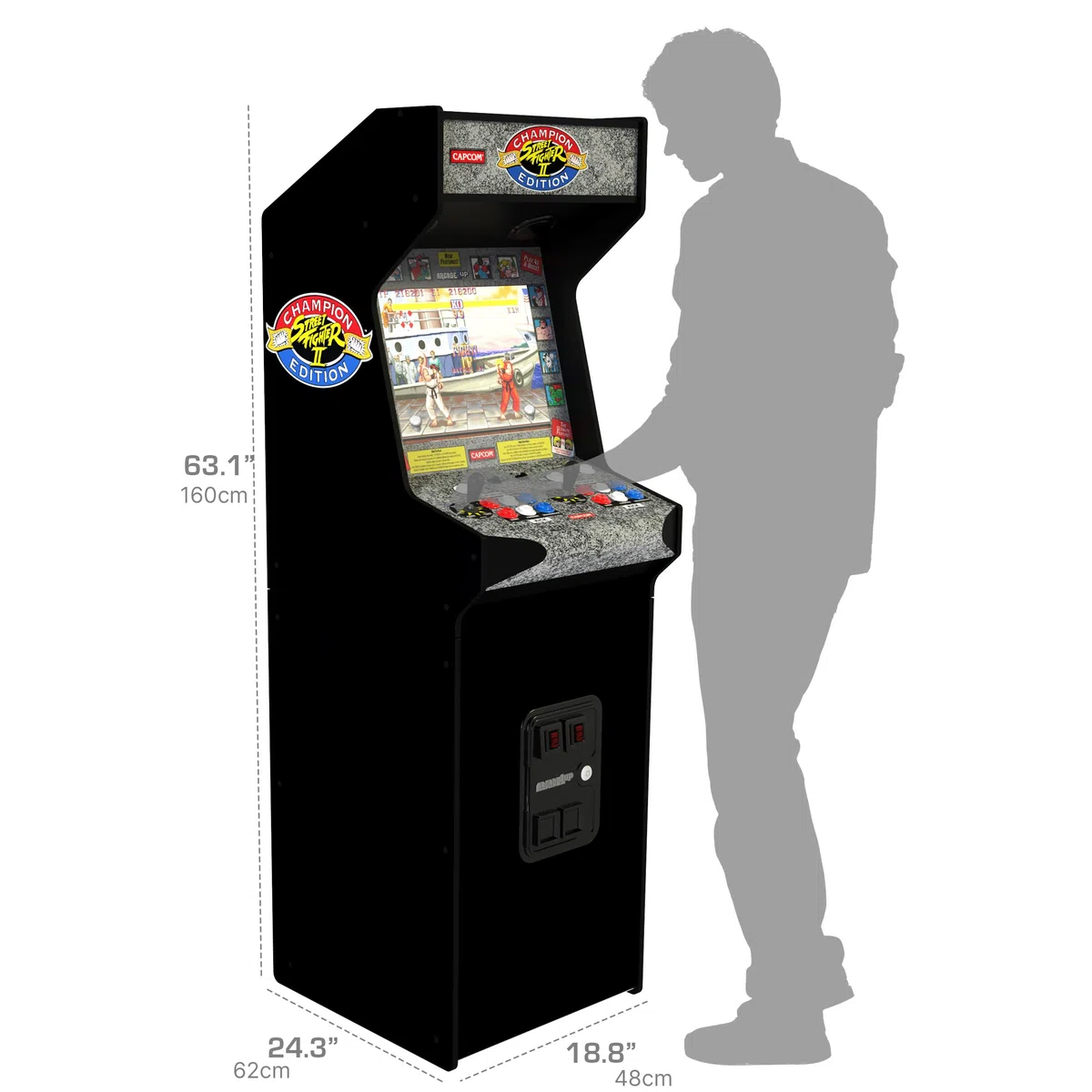 Arcade1Up STREET FIGHTER II Deluxe Macchina Arcade