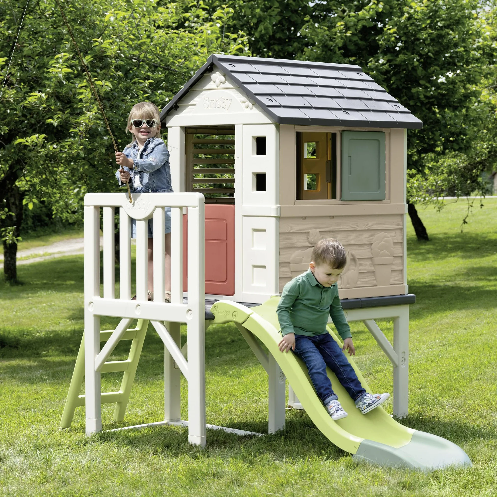 Smoby Life Casetta Palafitta 70 cm 98x110x127 cm dai 2 anni