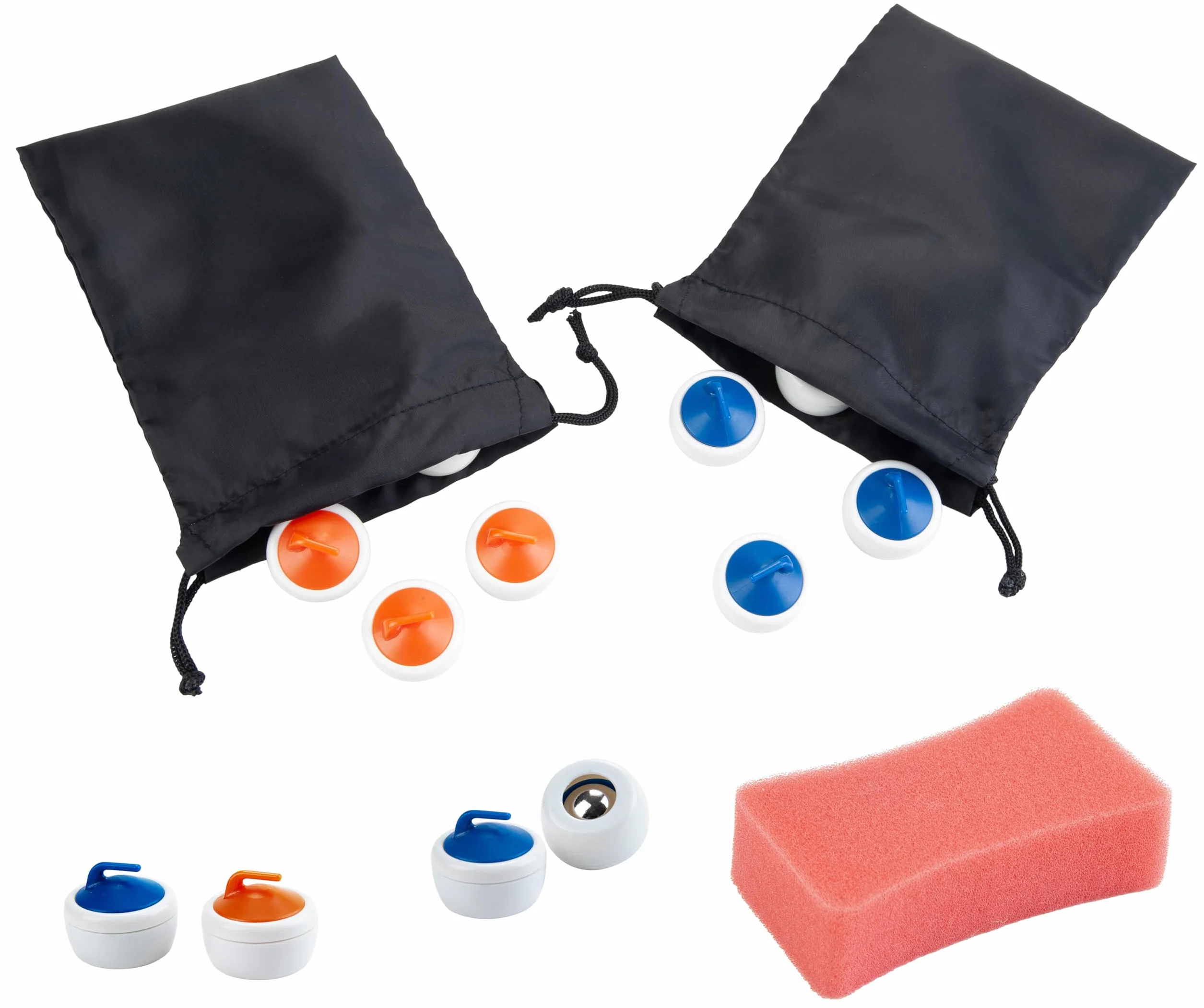 Engelhart - Gioco di curling compatto e palette reversibili - 340500