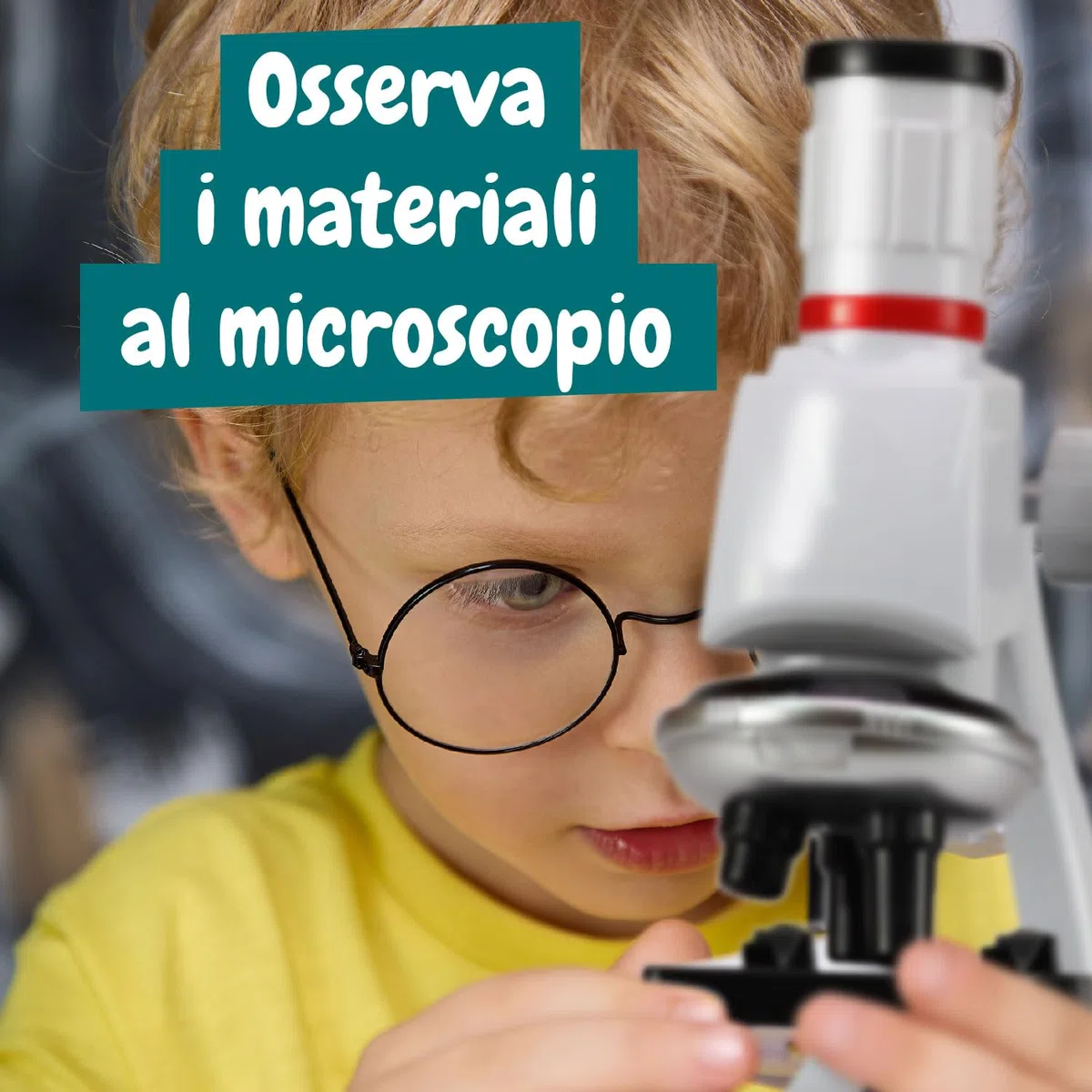 Science4you Microscopio Lab: Microscopio per Bambini + Manuale con Esperimenti + 11 Strumenti di Laboratorio, Gioco e Regalo per Bambini 6 7 8 9 10 11 12+ Anni