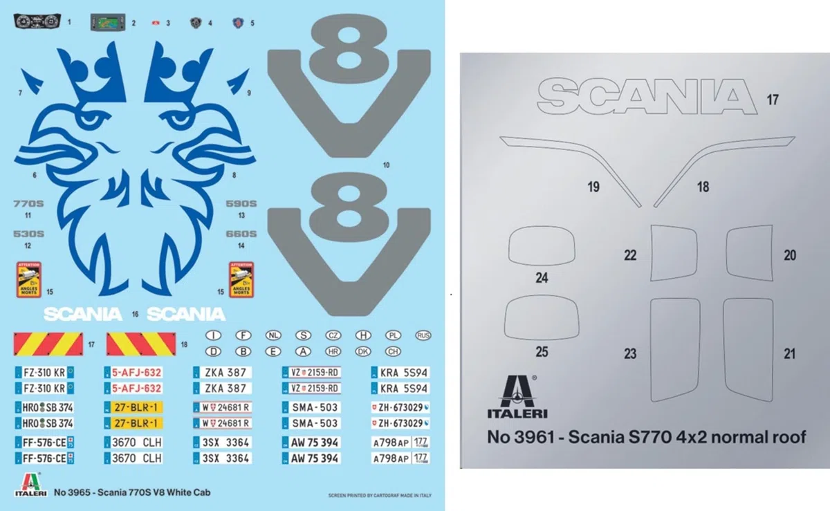 Italeri ITA3965 Scala Model kit, Multicolore