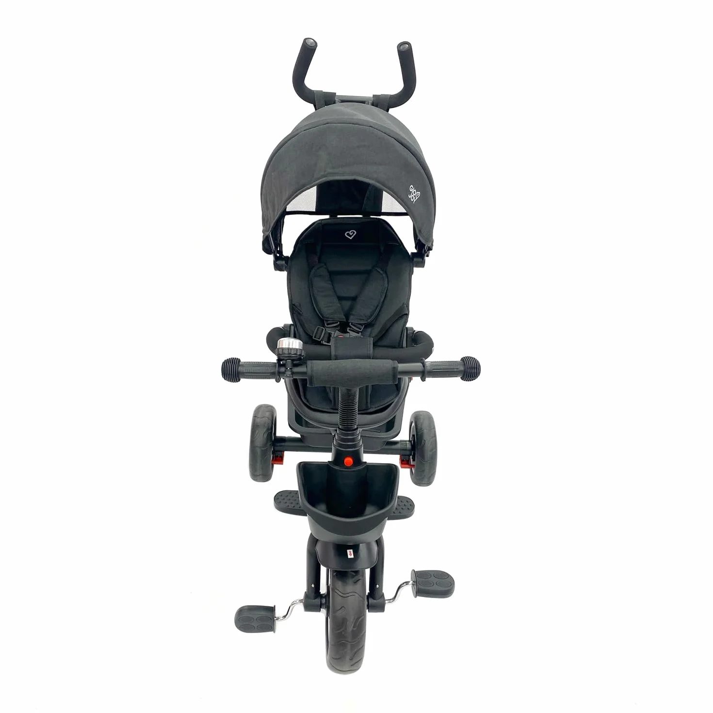 Triciclo Evolutivo Moov-1 4-in-1 per Bambini dai 18 mesi (Nero)