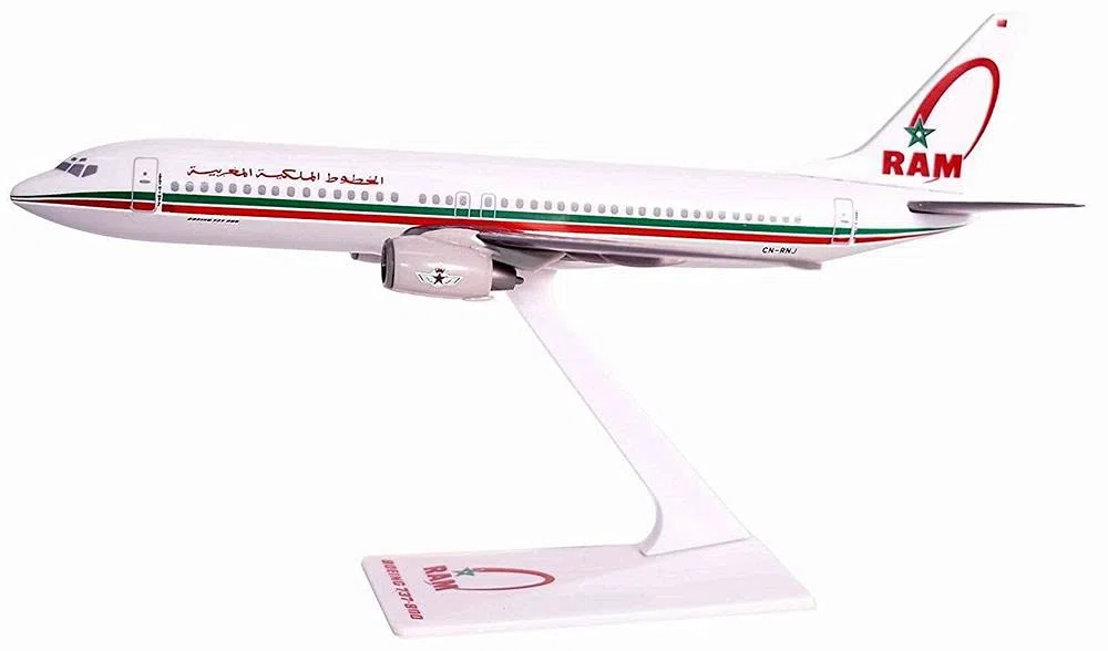 Modello Boeing 737-800 Royal AIR Marocco RAM a 1/200 B737