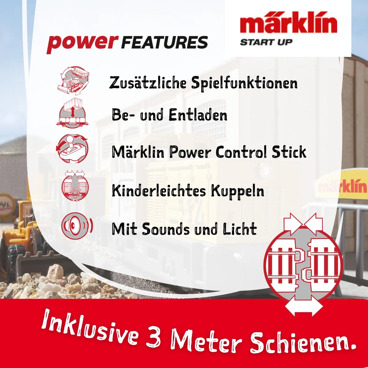 Märklin Start up - Kit iniziale cantiere