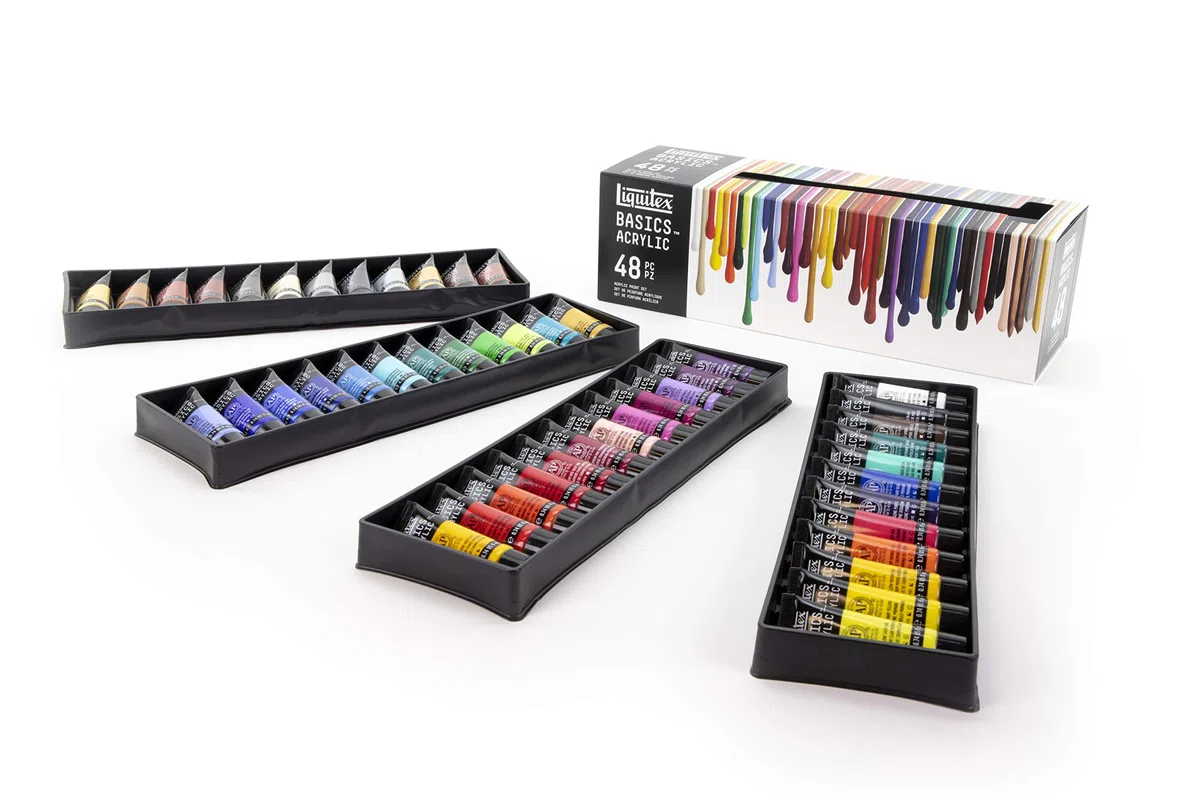 Liquitex Basics Set 48 Tubi Da 22 ml