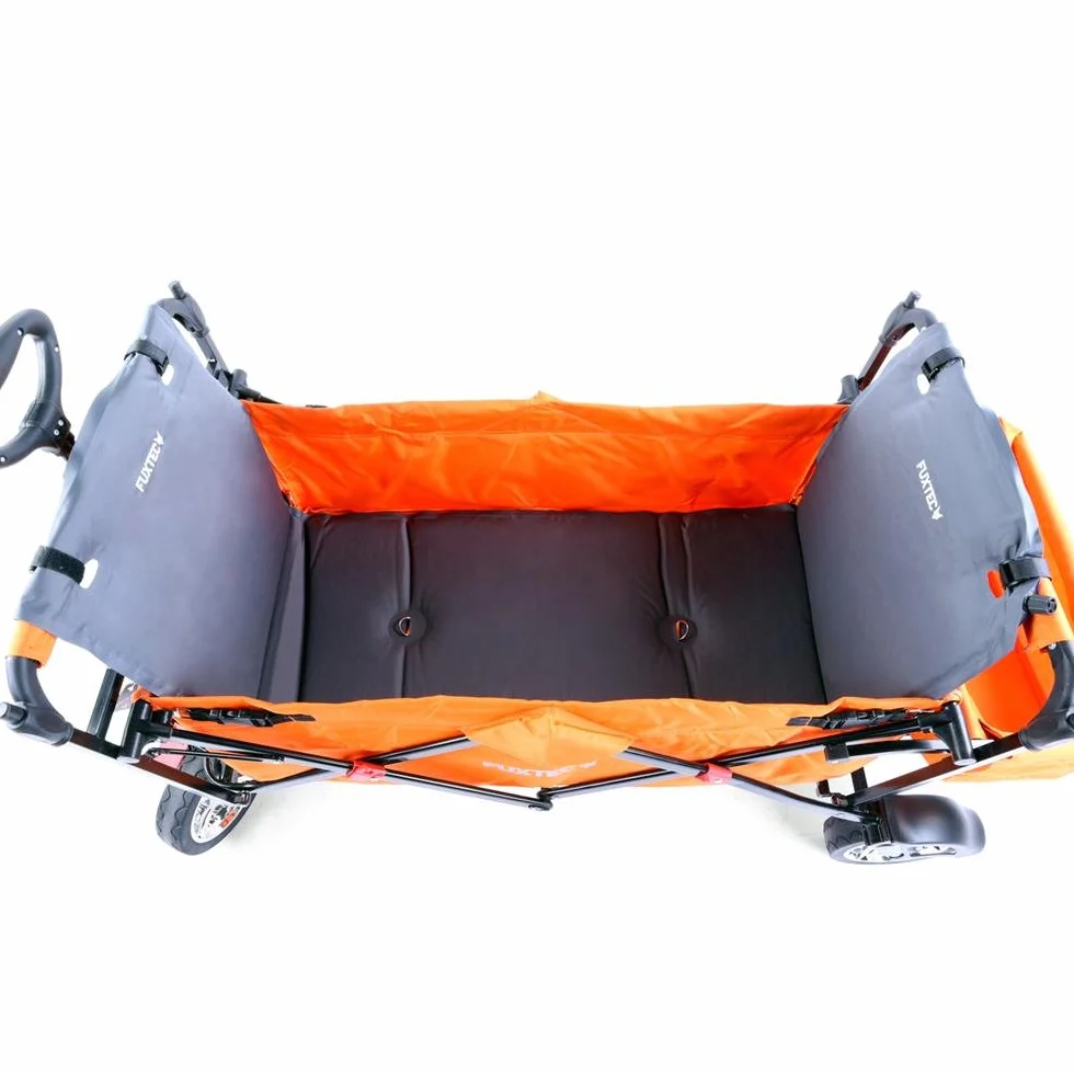 Fuxtec Tappetino Gonfiabile per Bollerwagen FX-BM2 con Supporto per la Schiena per carrelli pieghvoli ct350/500/850
