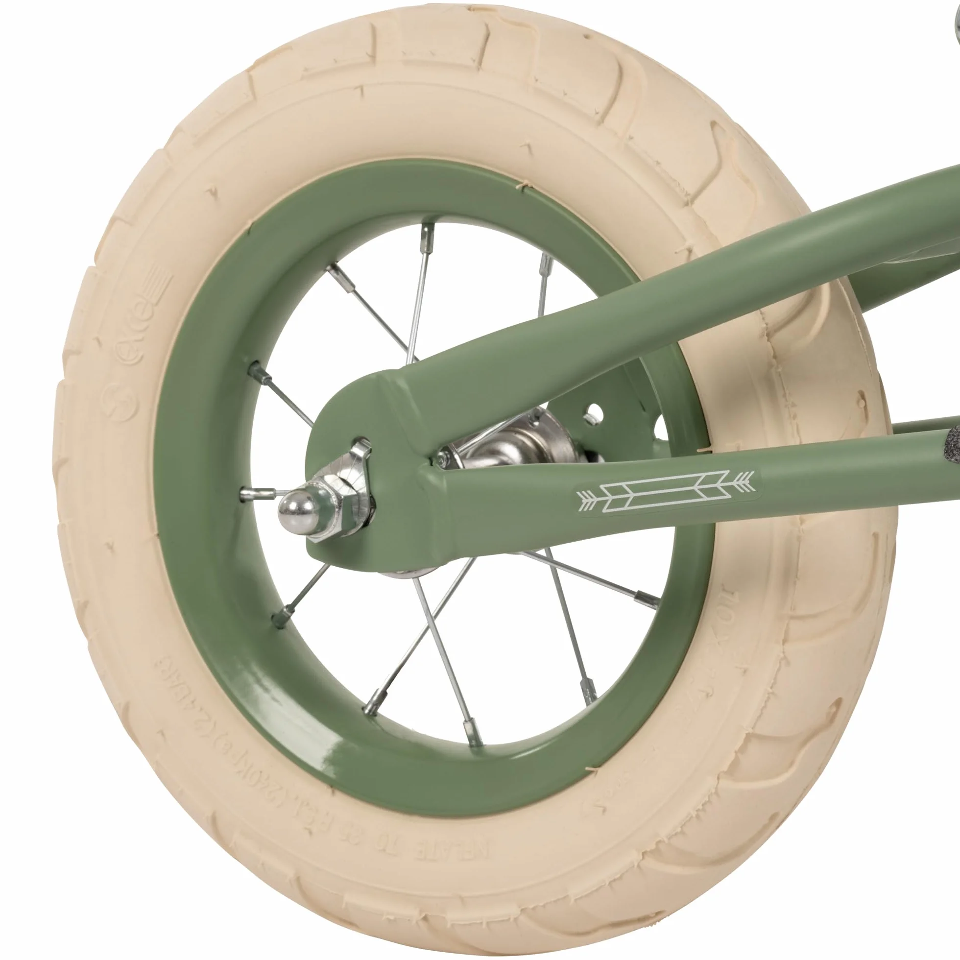 Huffy Bicicletta vintage da 10 pollici per bambini da 2 a 4 anni, verde