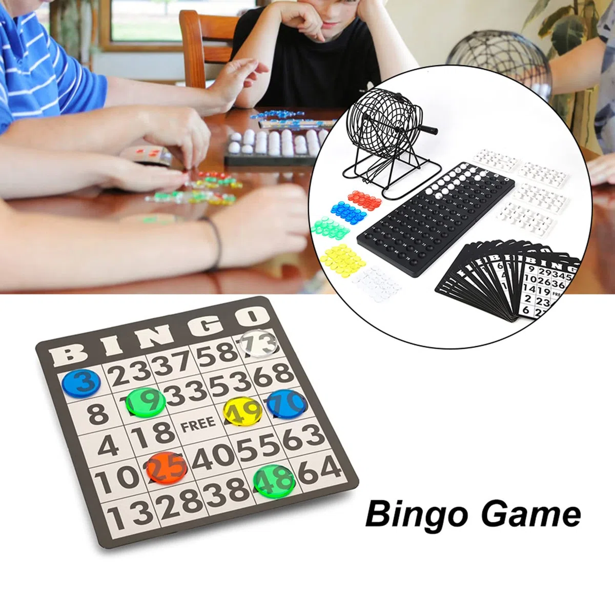 Fupi Gioco del Bingo Lucky Ball facile da usare per la famiglia