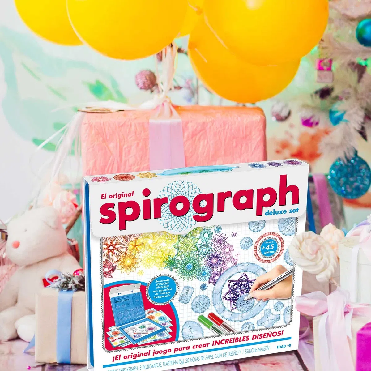 Spirograph Deluxe Kit Da Disegno Mandala per Bambini e Adulti