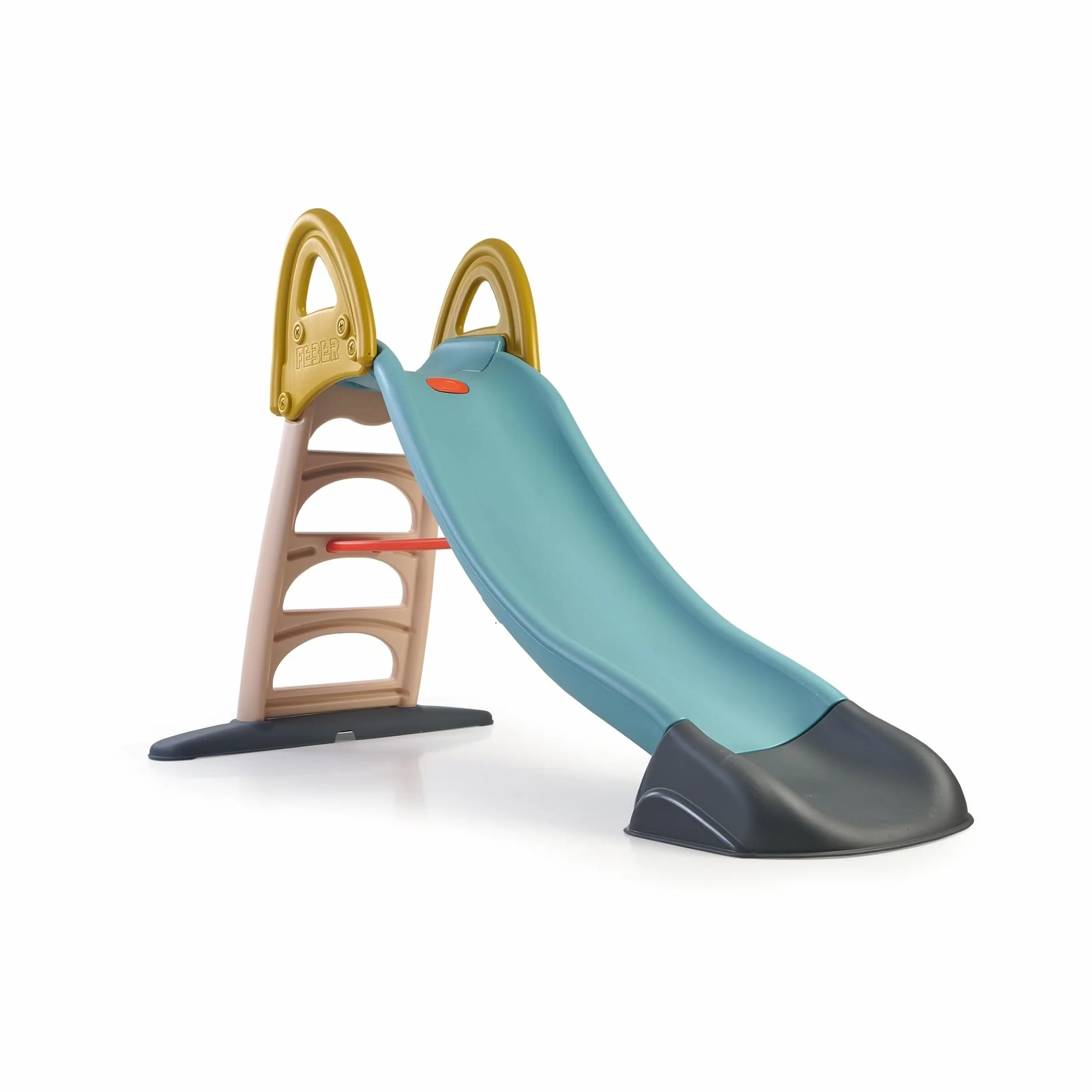 FEBER Mega Casual Water Slide Scivolo Giardino con Tubo Esterno Scale Antiscivolo Colori Resistenti